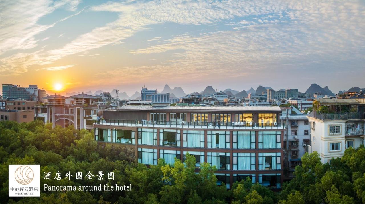 Riverside Wing Hotel Guilin Bagian luar foto