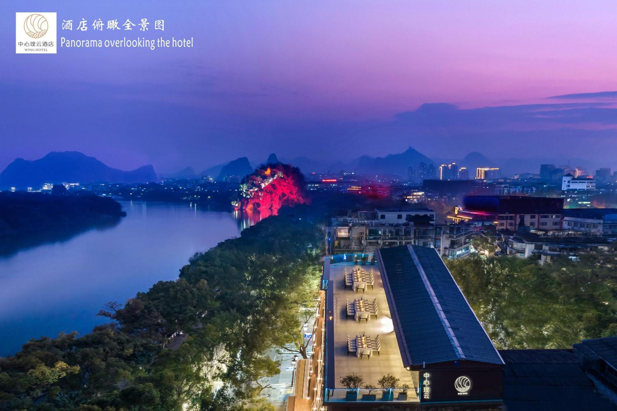 Riverside Wing Hotel Guilin Bagian luar foto