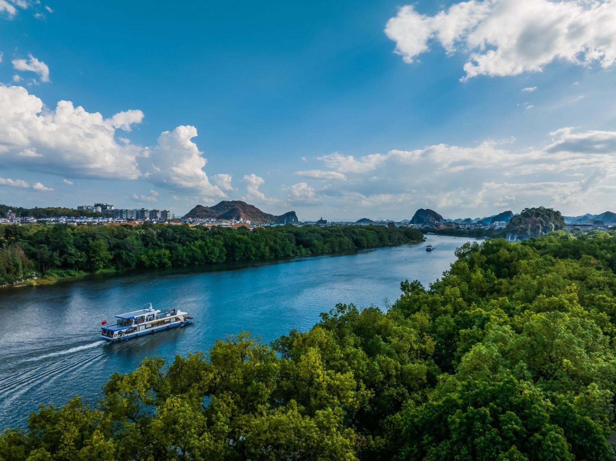 Riverside Wing Hotel Guilin Bagian luar foto